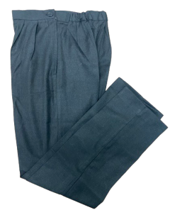 Girls Charcoal Comfort Slax