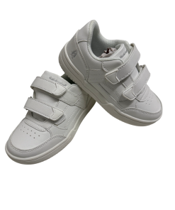 Hush Puppy White Advantage Velcro Takkies
